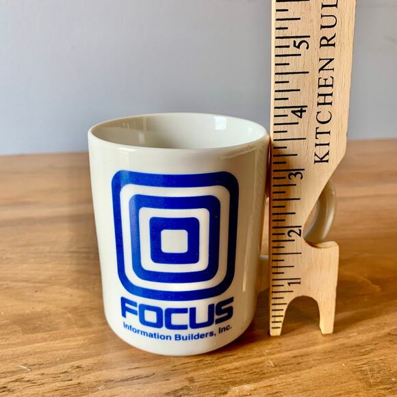 Focus Informational Services Coffee Mug Cup Promotional Advertising Technology - Picture 3 of 10